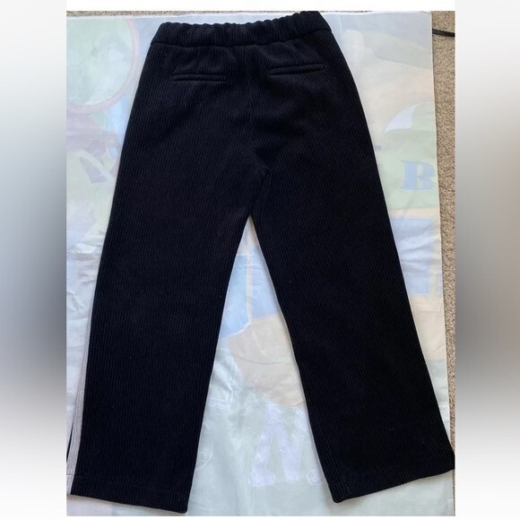 Inkatsu Fashion Heavy Velvet Elastic Waist Pull On Wide Leg Pants Size 160/64A - Picture 8 of 12